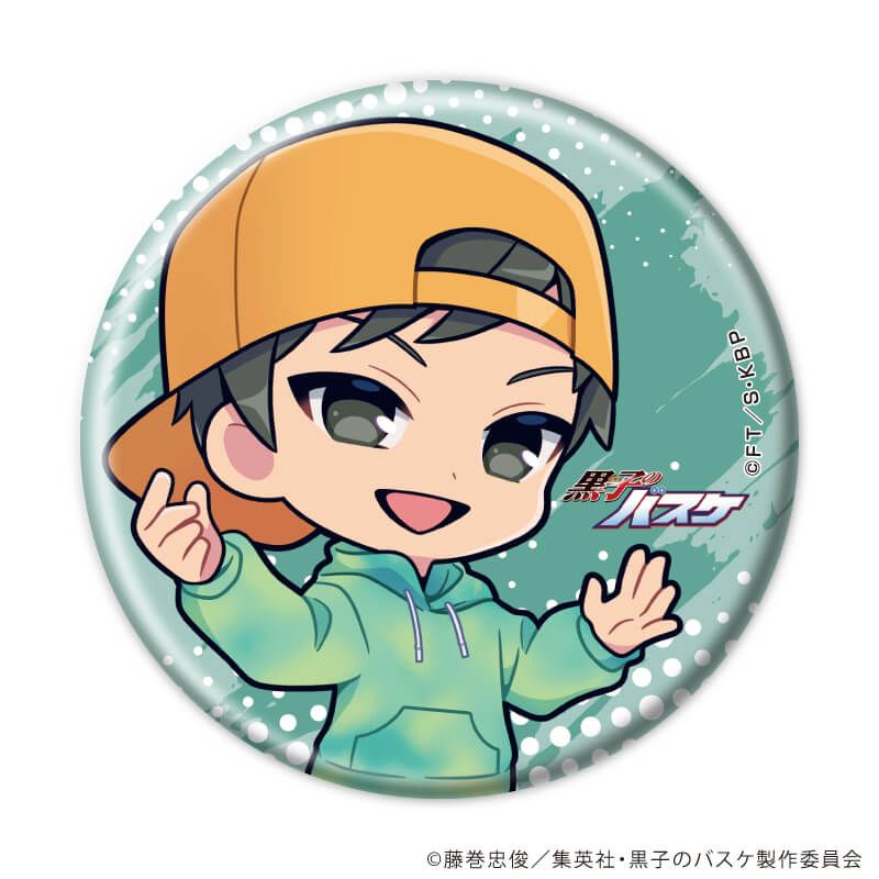 缶バッジ「黒子のバスケ」34/ヒップホップver. ブラインド(10種)(ミニキャライラスト)