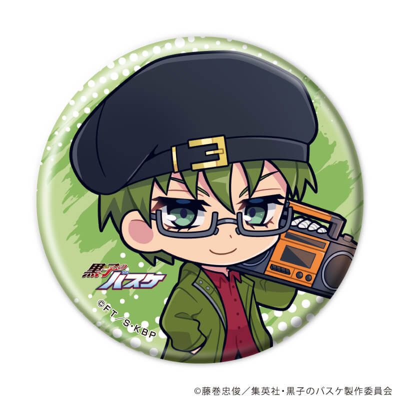 缶バッジ「黒子のバスケ」34/ヒップホップver. ブラインド(10種)(ミニキャライラスト)