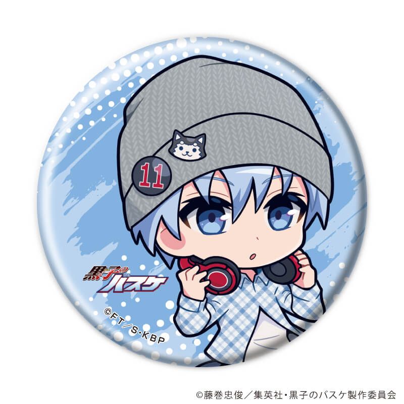 缶バッジ「黒子のバスケ」33/ヒップホップver. ブラインド(11種)(ミニキャライラスト)