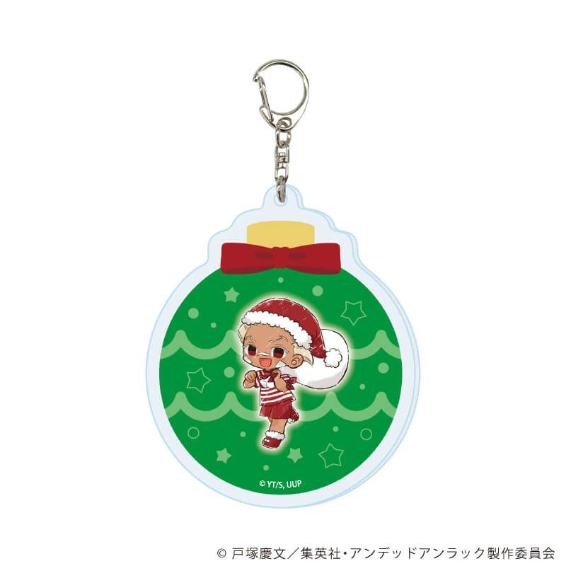 アクリルキーホルダー「アンデッドアンラック」06/クリスマスver. セット2 コンプリートセット(全6種)(グラフアートイラスト)