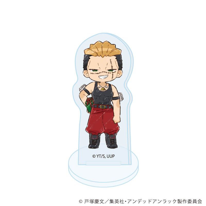 アクリルぷちスタンド「アンデッドアンラック」05/クリスマスver. セット3 コンプリートセット(全5種)(グラフアートイラスト)