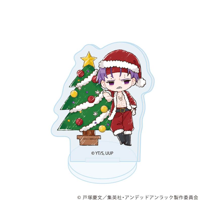 アクリルぷちスタンド「アンデッドアンラック」03/クリスマスver. セット1 コンプリートセット(全6種)(グラフアートイラスト)