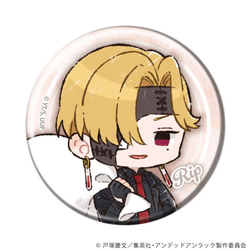 缶バッジ「アンデッドアンラック」11/クリスマスver. セット3 コンプリートセット(全5種)(グラフアートイラスト)