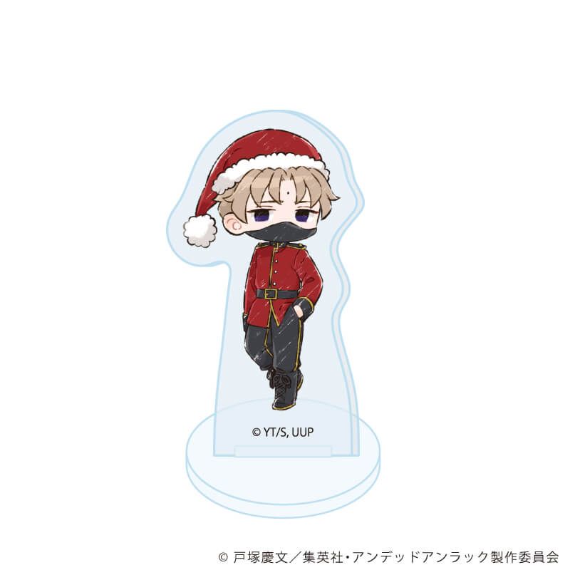 アクリルぷちスタンド「アンデッドアンラック」05/クリスマスver. セット3 ブラインド(5種)(グラフアートイラスト)