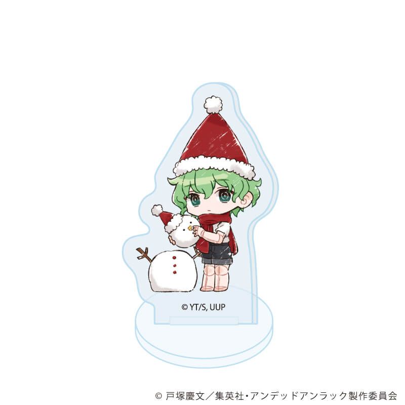 アクリルぷちスタンド「アンデッドアンラック」04/クリスマスver. セット2 ブラインド(6種)(グラフアートイラスト)