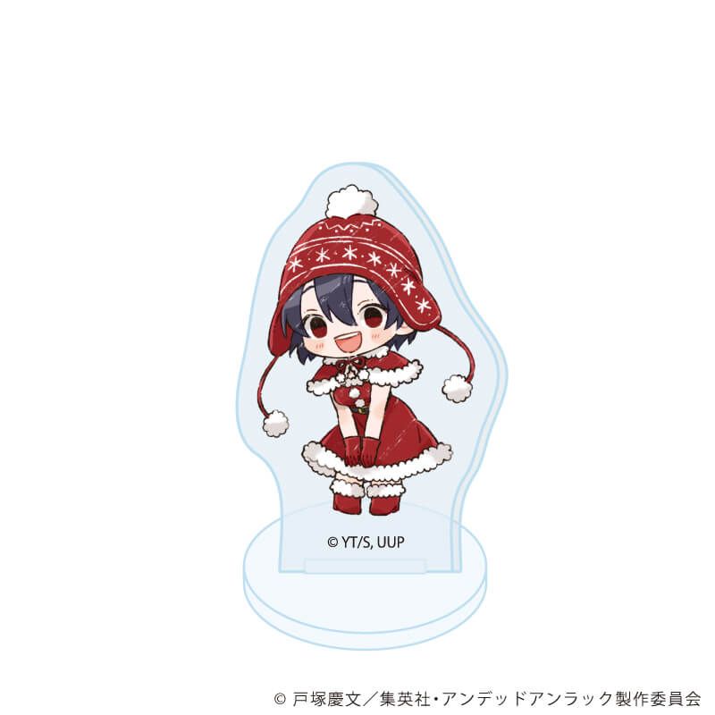 アクリルぷちスタンド「アンデッドアンラック」03/クリスマスver. セット1 ブラインド(6種)(グラフアートイラスト)