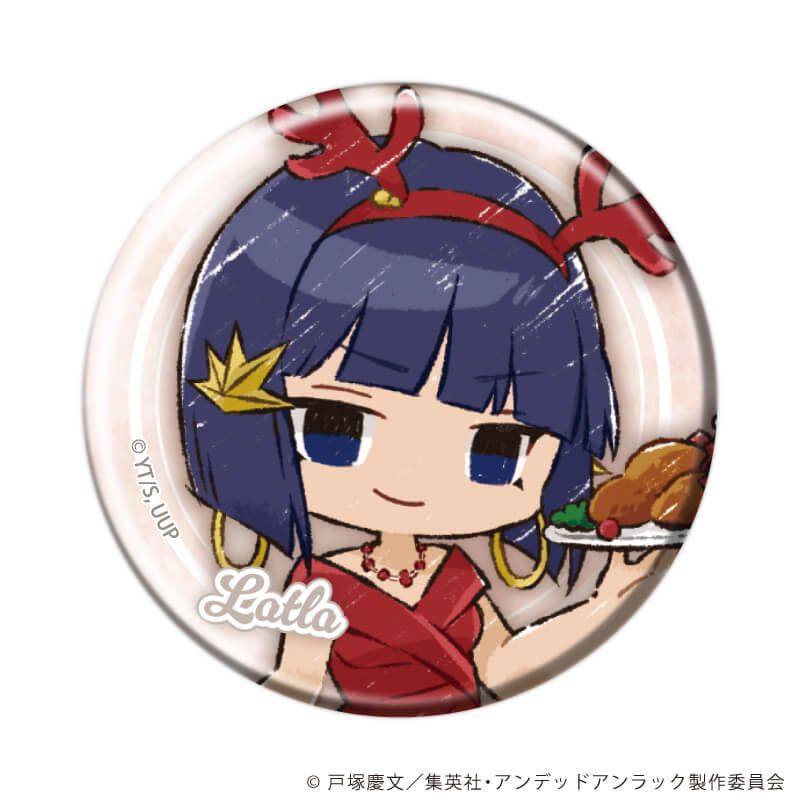 缶バッジ「アンデッドアンラック」11/クリスマスver. セット3 ブラインド(5種)(グラフアートイラスト)