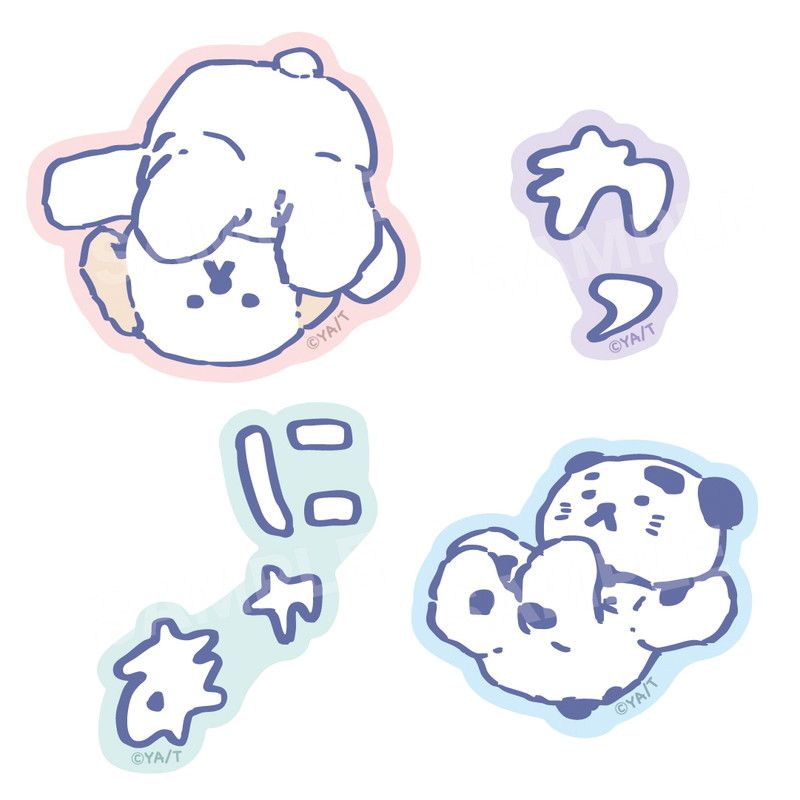わっにゃあステッカーセット