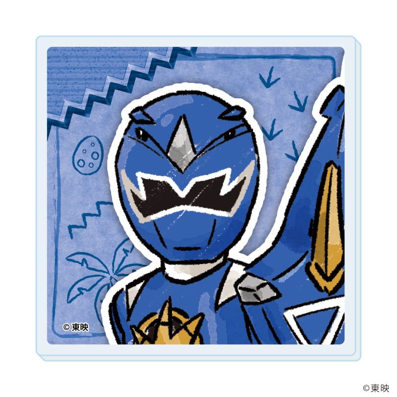 アクリルマグネット「爆竜戦隊アバレンジャー」01/コンプリートセット(全5種)(グラフアートイラスト)