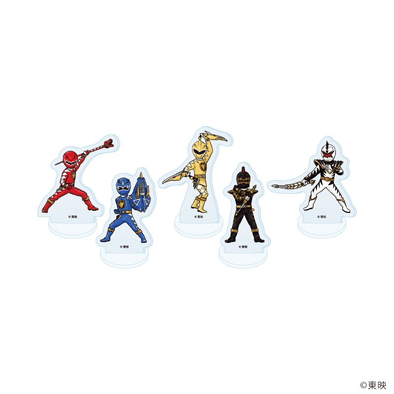 アクリルぷちスタンド「爆竜戦隊アバレンジャー」01/コンプリートセット(全5種)(グラフアートイラスト)
