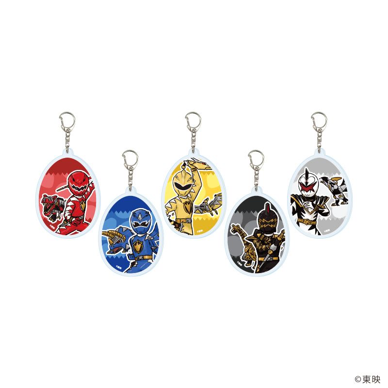 アクリルキーホルダー「爆竜戦隊アバレンジャー」01/コンプリートセット(全5種)(グラフアートイラスト)