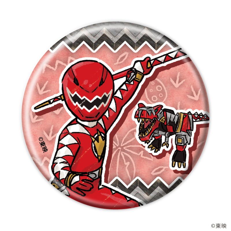 缶バッジ「爆竜戦隊アバレンジャー」01/ブラインド(5種)(グラフアートイラスト)