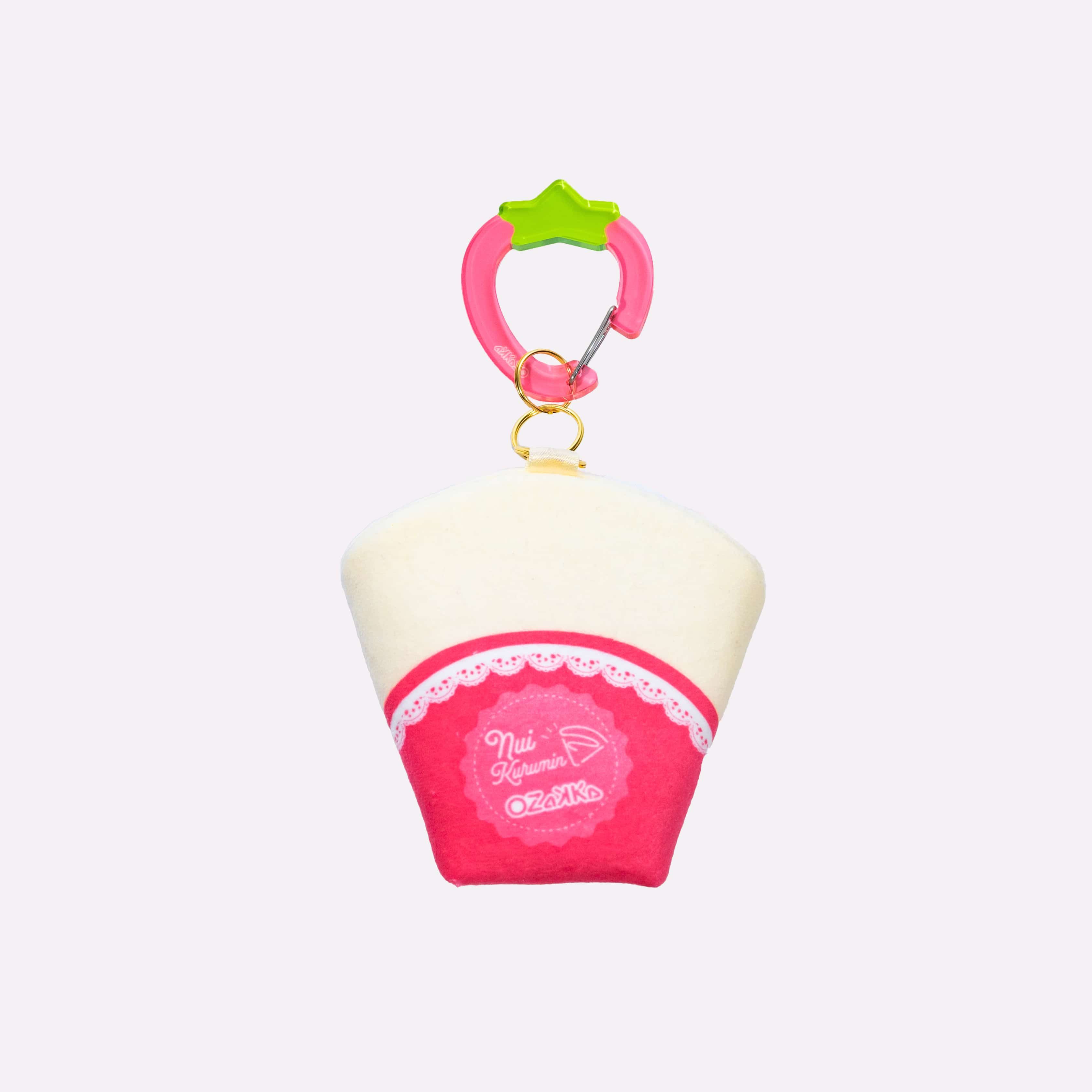 ぬいのおくるみ ぬいくるみん　クレープ(いちご)