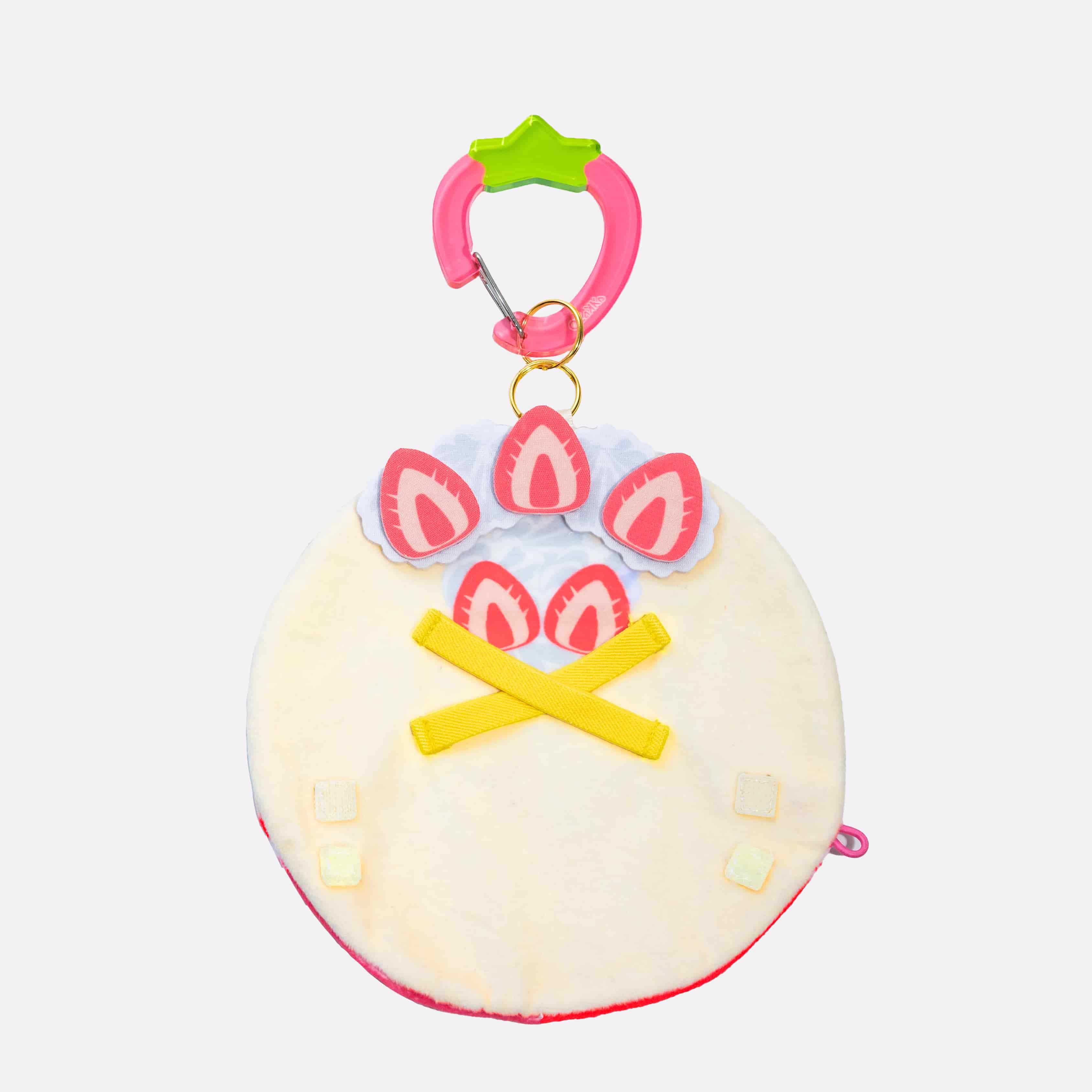 ぬいのおくるみ ぬいくるみん　クレープ(いちご)