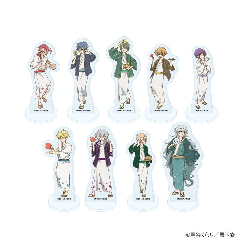 アクリルぷちスタンド「美男高校地球防衛部ハイカラ！」02/コンプリートセット(全9種)(グラフアートイラスト)