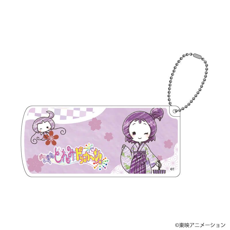 スライド式小物ケース「おジャ魔女どれみドッカ～ン！」27/瀬川おんぷ 袴・番傘ver.(グラフアートイラスト)