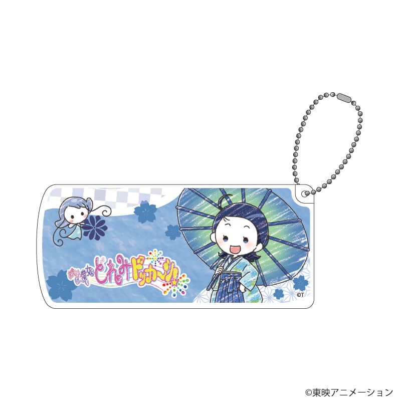 スライド式小物ケース「おジャ魔女どれみドッカ～ン！」26/妹尾あいこ 袴・番傘ver.(グラフアートイラスト)