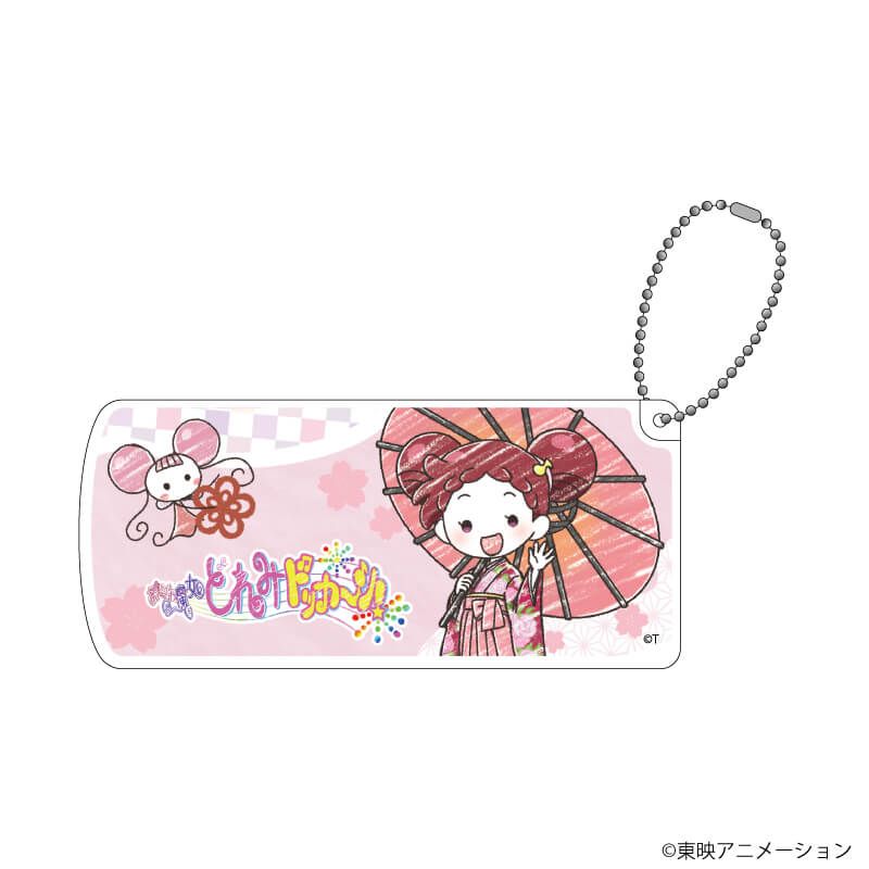 スライド式小物ケース「おジャ魔女どれみドッカ～ン！」24/春風どれみ 袴・番傘ver.(グラフアートイラスト)