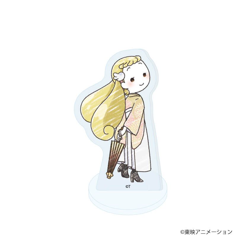 アクリルぷちスタンド「おジャ魔女どれみドッカ～ン！」05/袴・番傘ver. コンプリートセット(全7種)(グラフアートイラスト)