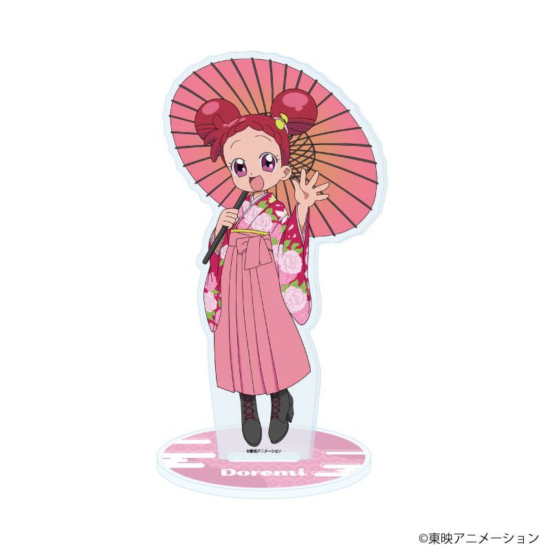 アクリルスタンド「おジャ魔女どれみドッカ～ン！」47/春風どれみ 袴・番傘ver.(描き下ろしイラスト)