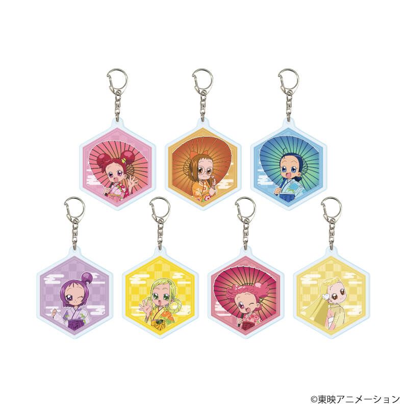 アクリルキーホルダー「おジャ魔女どれみドッカ～ン！」22/袴・番傘ver. コンプリートセット(全7種)(描き下ろしイラスト)