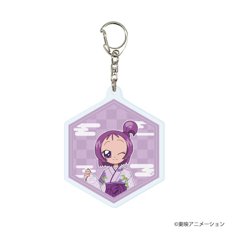 アクリルキーホルダー「おジャ魔女どれみドッカ～ン！」22/袴・番傘ver. コンプリートセット(全7種)(描き下ろしイラスト)