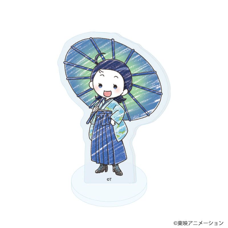 アクリルぷちスタンド「おジャ魔女どれみドッカ～ン！」05/袴・番傘ver. ブラインド(7種)(グラフアートイラスト)