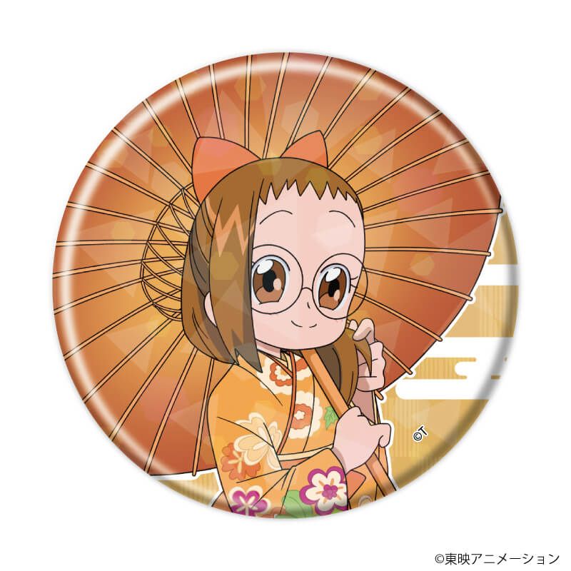 ホログラム缶バッジ(57mm)「おジャ魔女どれみドッカ～ン！」01/袴・番傘ver. ブラインド(7種)(描き下ろしイラスト)