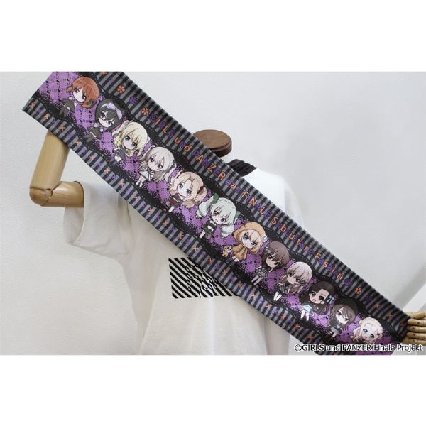 ガールズ＆パンツァー 最終章 ぷちちょこマフラータオル【サブカルファッションver.】