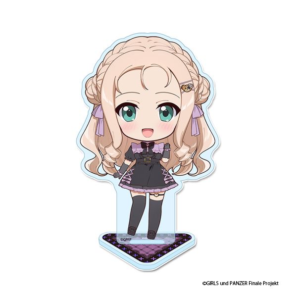 ガールズ＆パンツァー 最終章 ぷちちょこアクリルスタンド【マリー】サブカルファッションver.