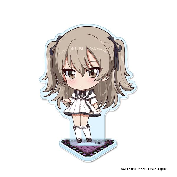 ガールズ＆パンツァー 最終章 ぷちちょこアクリルスタンド【島田愛里寿】サブカルファッションver.