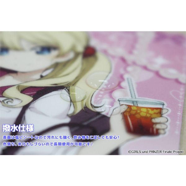 ガールズ＆パンツァー 最終章 描き下ろし マウスパッド【ダージリン】ギャル制服ver.