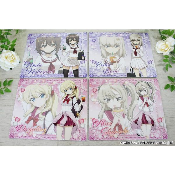 ガールズ＆パンツァー 最終章 描き下ろし マウスパッド【ダージリン】ギャル制服ver.