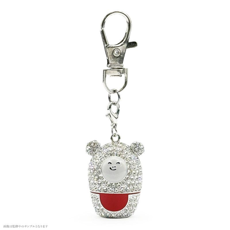 クリスタルに煌めく「きらきらのかみ」フィギュアキーホルダー