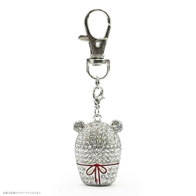 クリスタルに煌めく「きらきらのかみ」フィギュアキーホルダー