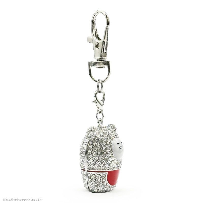 クリスタルに煌めく「きらきらのかみ」フィギュアキーホルダー