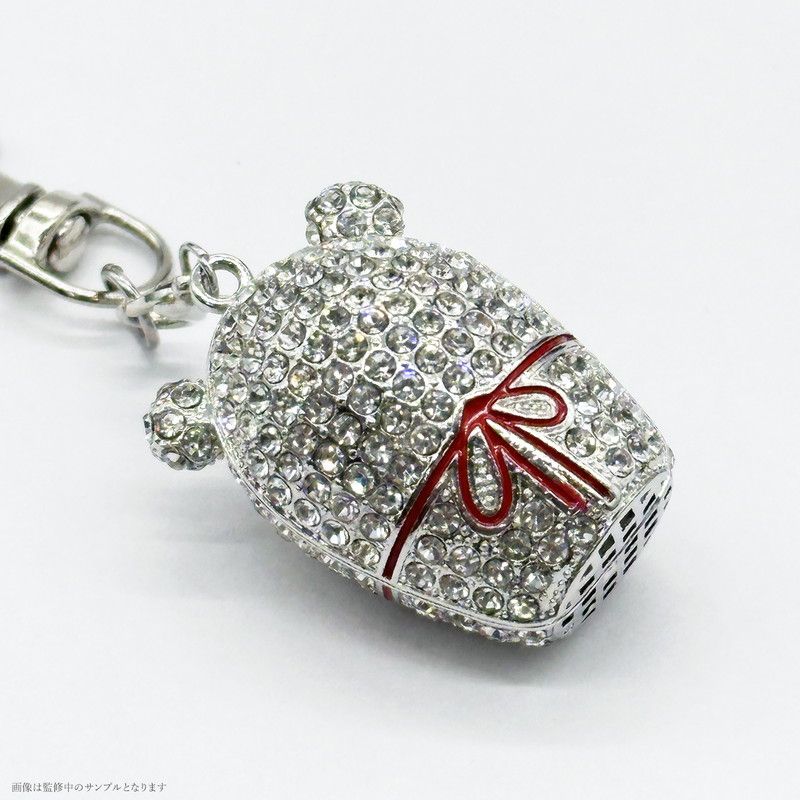 クリスタルに煌めく「きらきらのかみ」フィギュアキーホルダー