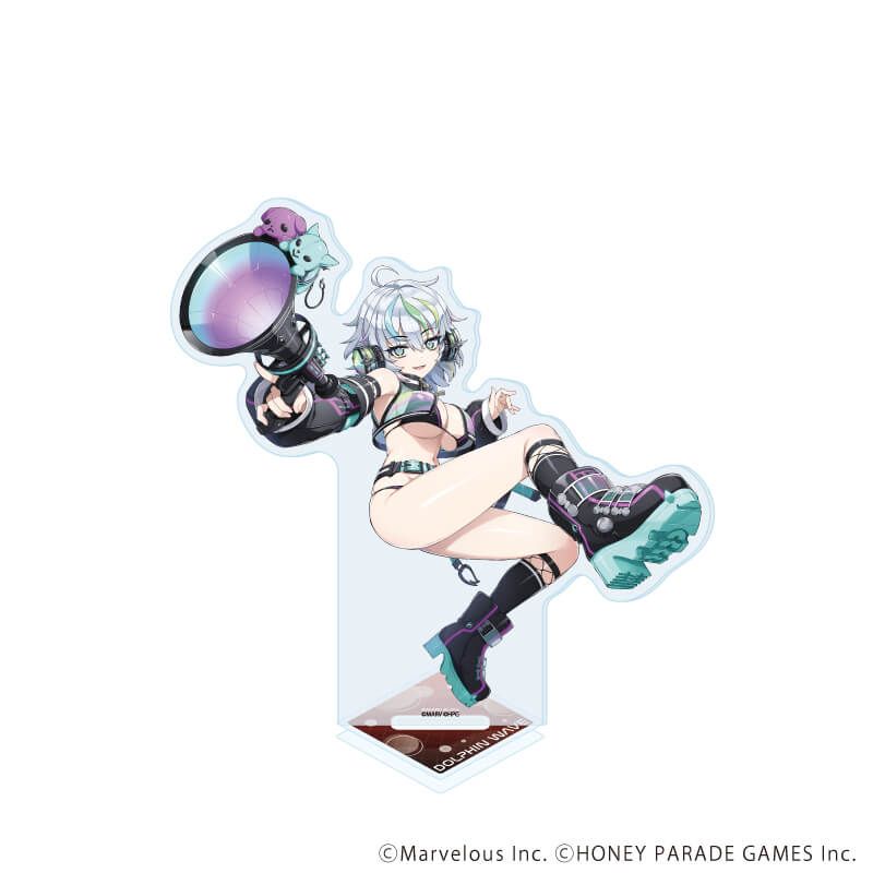 アクリルスタンド「ドルフィンウェーブ」88/玄口むうる(公式イラスト)