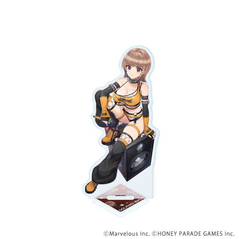 アクリルスタンド「ドルフィンウェーブ」85/紙枝つぐみ(公式イラスト)