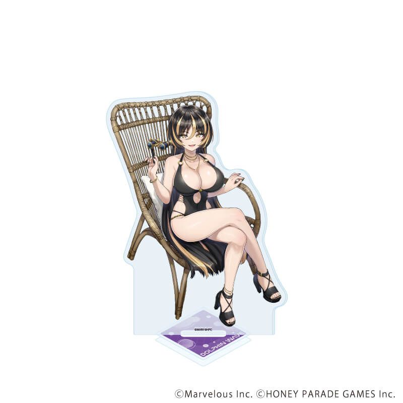 アクリルスタンド「ドルフィンウェーブ」84/アマデア・ウォルファ(公式イラスト)