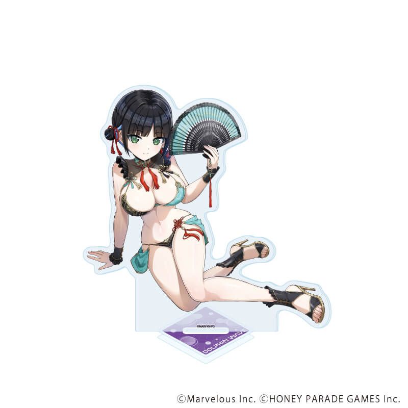 アクリルスタンド「ドルフィンウェーブ」81/アイネス(公式イラスト)