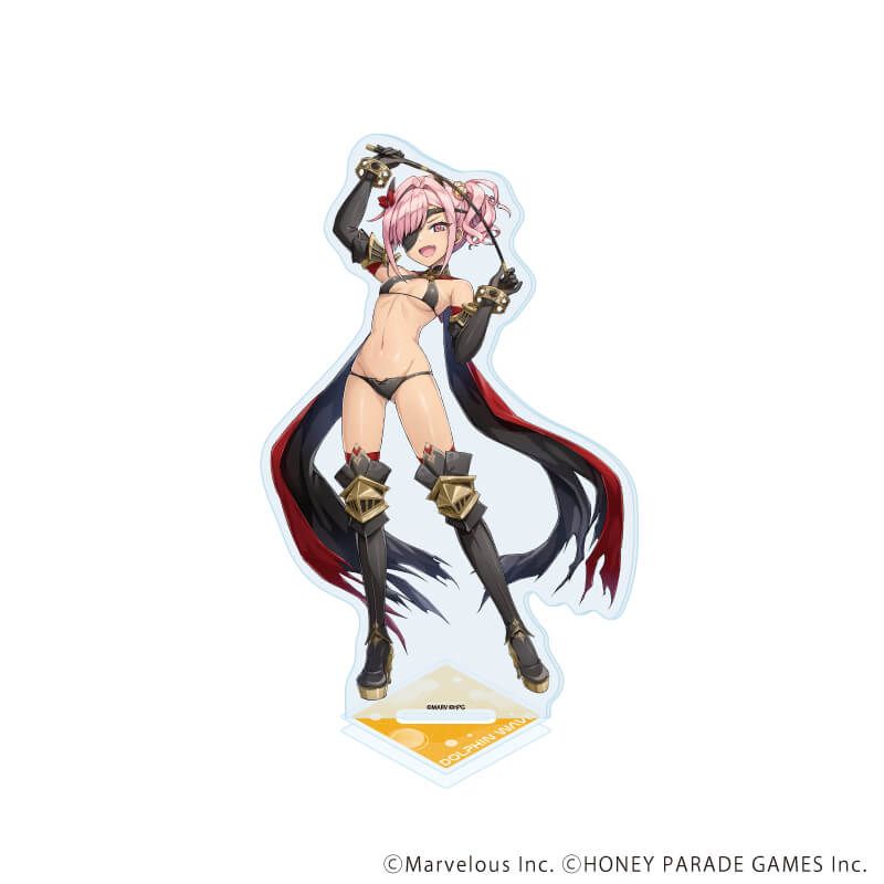 アクリルスタンド「ドルフィンウェーブ」78/浦見かな(公式イラスト)