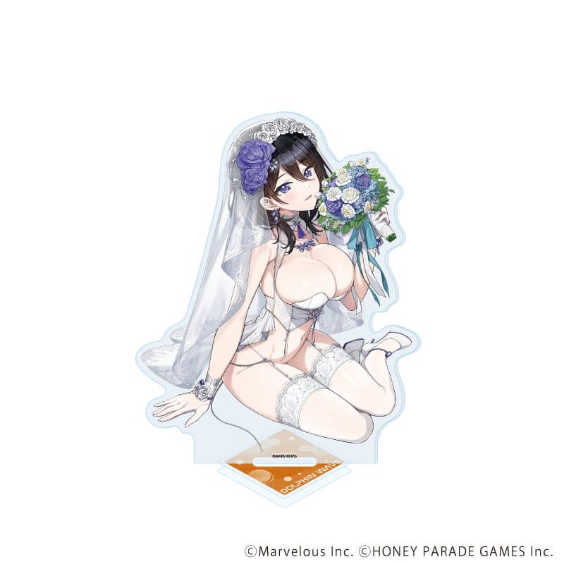 アクリルスタンド「ドルフィンウェーブ」73/住乃絵紫苑(公式イラスト)