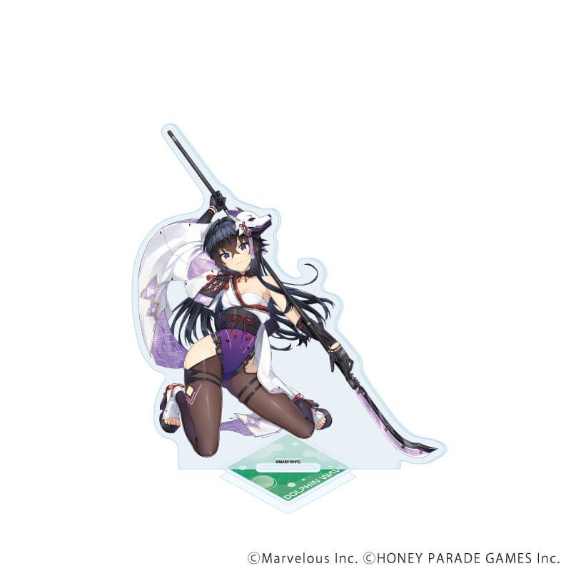 アクリルスタンド「ドルフィンウェーブ」71/刃兼乙姫(公式イラスト)