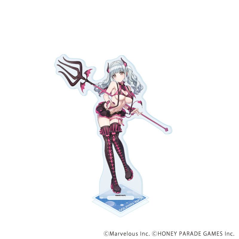 アクリルスタンド「ドルフィンウェーブ」68/長土萌依(公式イラスト)