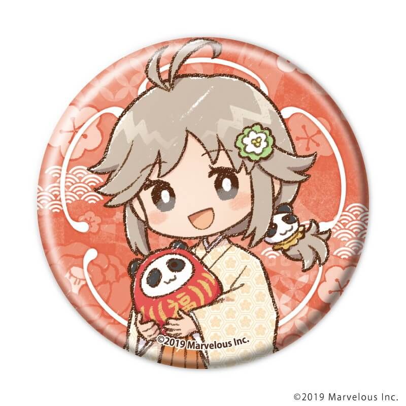 缶バッジ「ルーンファクトリー４スペシャル」17/お正月ver. コンプリートセット(全7種)(グラフアートイラスト)