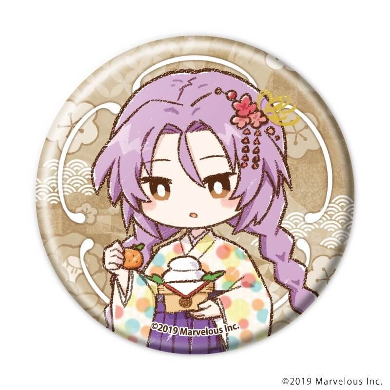 缶バッジ「ルーンファクトリー４スペシャル」17/お正月ver. コンプリートセット(全7種)(グラフアートイラスト)