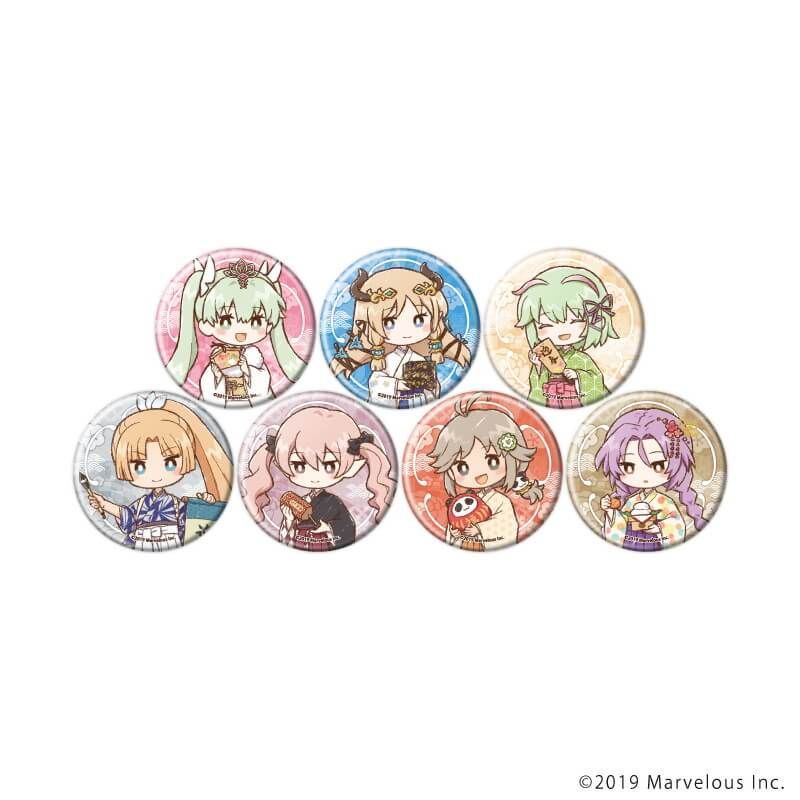 缶バッジ「ルーンファクトリー４スペシャル」17/お正月ver. ブラインド(7種)(グラフアートイラスト)