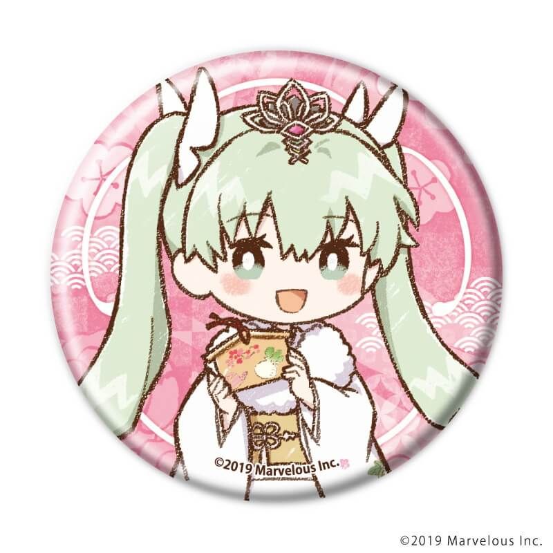 缶バッジ「ルーンファクトリー４スペシャル」17/お正月ver. ブラインド(7種)(グラフアートイラスト)