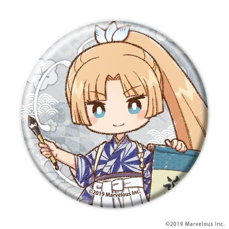 缶バッジ「ルーンファクトリー４スペシャル」17/お正月ver. ブラインド(7種)(グラフアートイラスト)